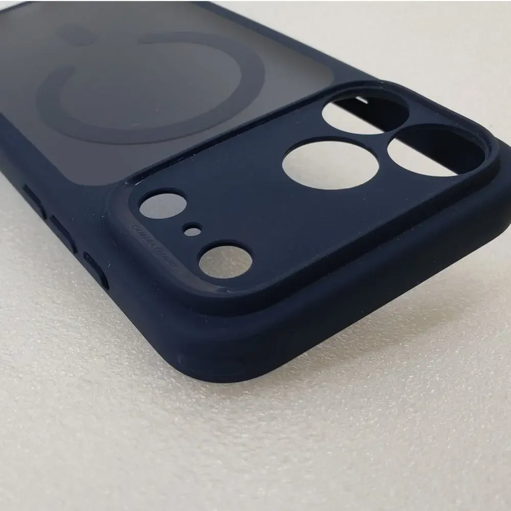 ESR Hybrid Magnetic Case for Apple iPhone 17 Pro Max Frosted Blue MagSafe Cover